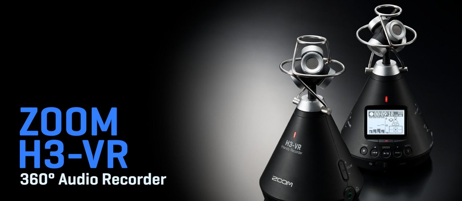 با ZOOM H3-VR رؤیای صدابرداری 360 درجه به واقعیت می‌پیوندد
